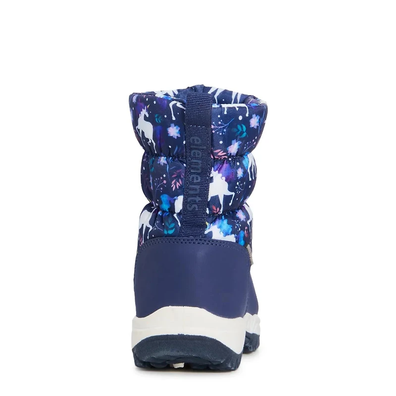 Toddler Girls' Unicorn Waterproof Winter Boot