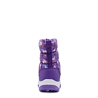 Kid's Unicorn Frt Zip Winter Boot