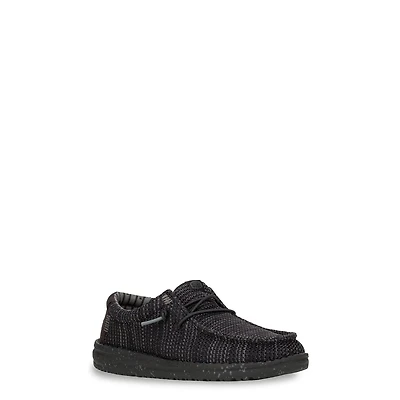 Youth Boys' Wally Stretch Moc Toe Slip-On