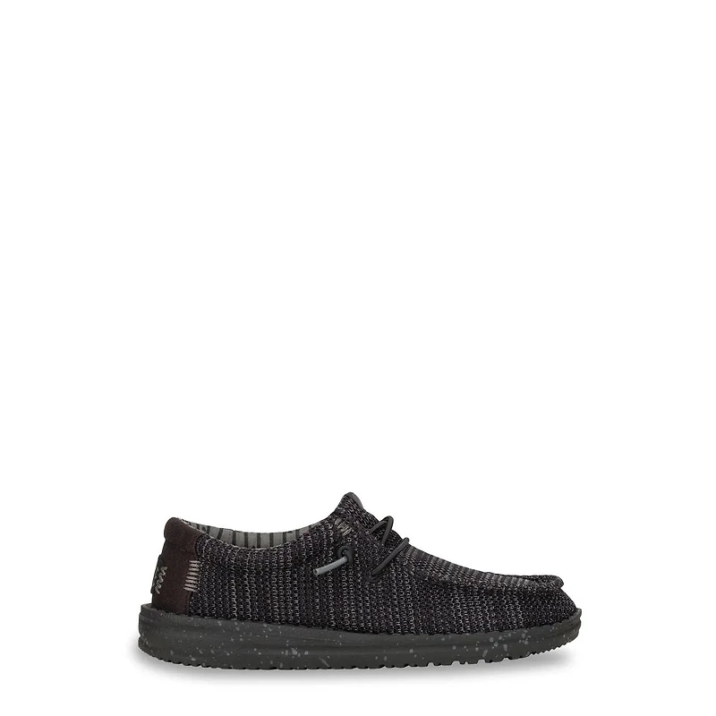 Youth Boys' Wally Stretch Moc Toe Slip-On