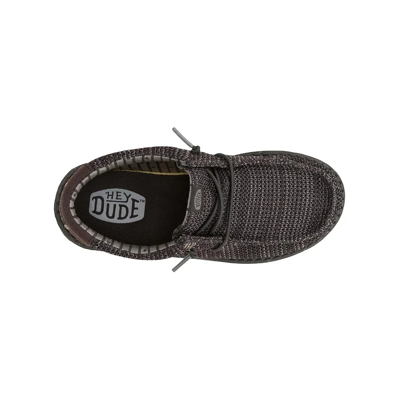 Youth Boys' Wally Stretch Moc Toe Slip-On