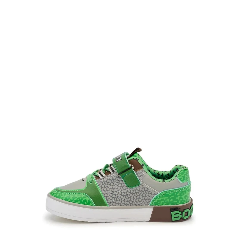 Youth Boys' Minecraft Creeper Court Sneaker
