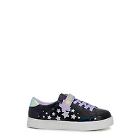 Youth Girls' Stars Applique Sneaker