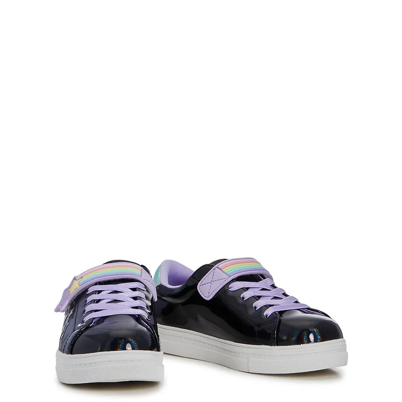 Youth Girls' Stars Applique Sneaker