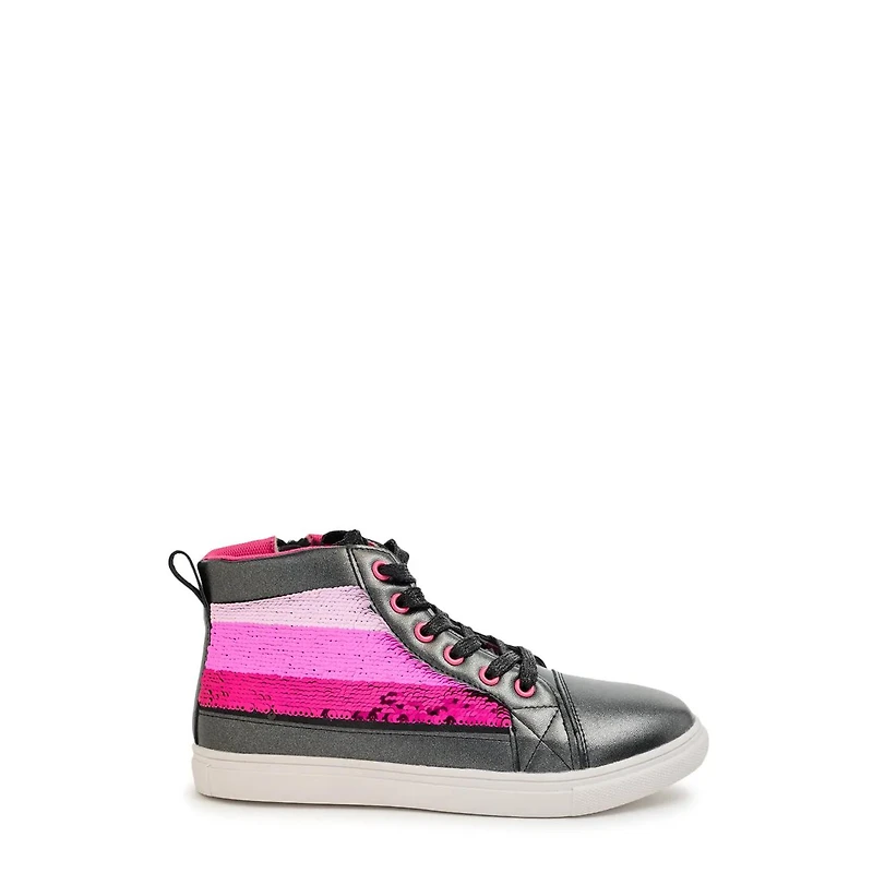 Youth Girls' Twinkle Smile Star High Top Sneaker