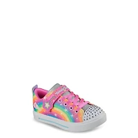 Youth Girls' Twinkle Sparks Glitter Rainbow Sneaker