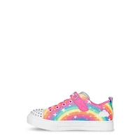 Youth Girls' Twinkle Sparks Glitter Rainbow Sneaker