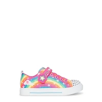 Youth Girls' Twinkle Sparks Glitter Rainbow Sneaker