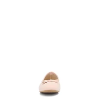 Youth Girls' Leatherette Ballet Flat
