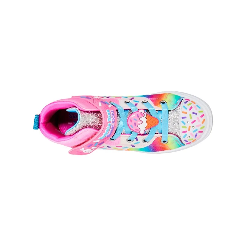 Youth Girls' Twinkle Toes: Sparks Sprinkle Party High Top Sneaker
