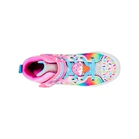 Youth Girls' Twinkle Toes: Sparks Sprinkle Party High Top Sneaker