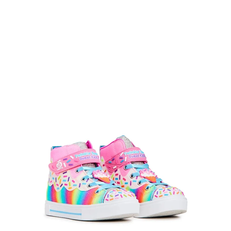 Youth Girls' Twinkle Toes: Sparks Sprinkle Party High Top Sneaker
