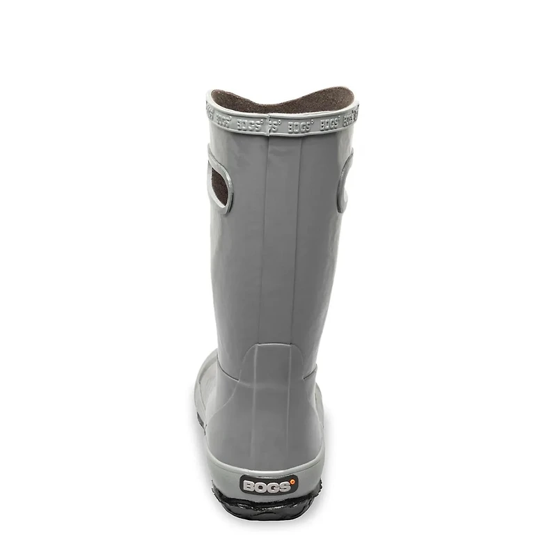 Youth Boy's Waterproof Solid Rainboot