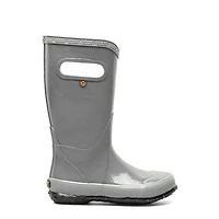 Youth Boy's Waterproof Solid Rainboot