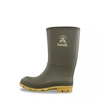 Youth Boys' Stomp Waterproof Rubber Rain Boot