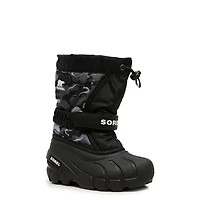 Youth Boys' Flurry Print Waterproof Winter Boot