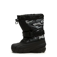 Youth Boys' Flurry Print Waterproof Winter Boot
