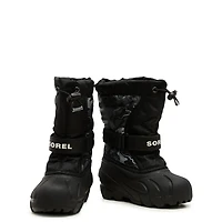 Youth Boys' Flurry Print Waterproof Winter Boot