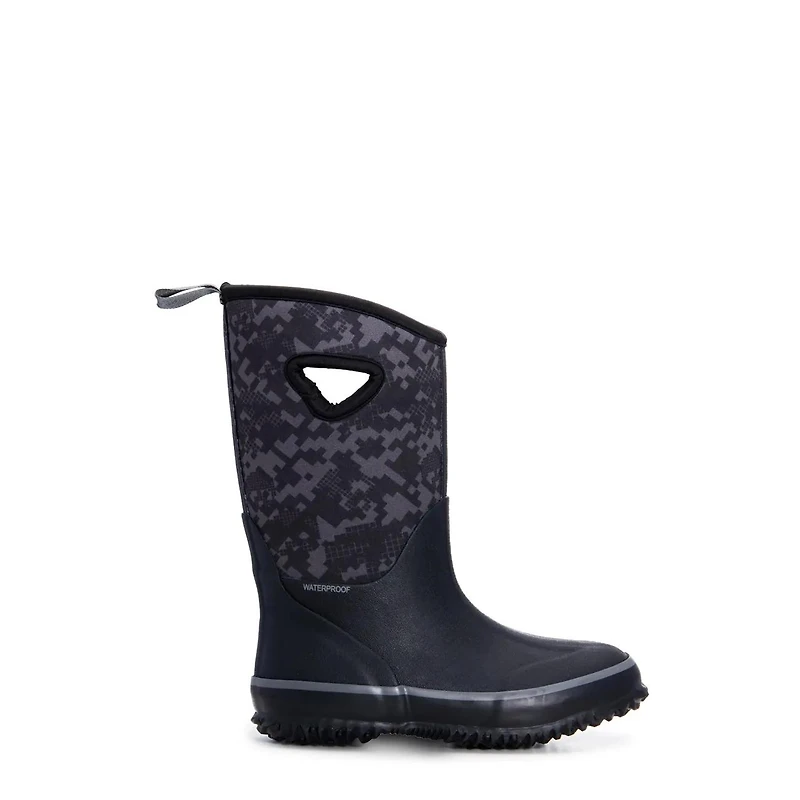 Youth Boys' Camoblock Waterproof Winter Boot