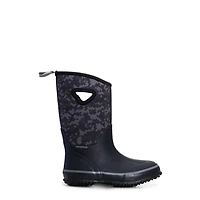 Youth Boys' Camoblock Waterproof Winter Boot