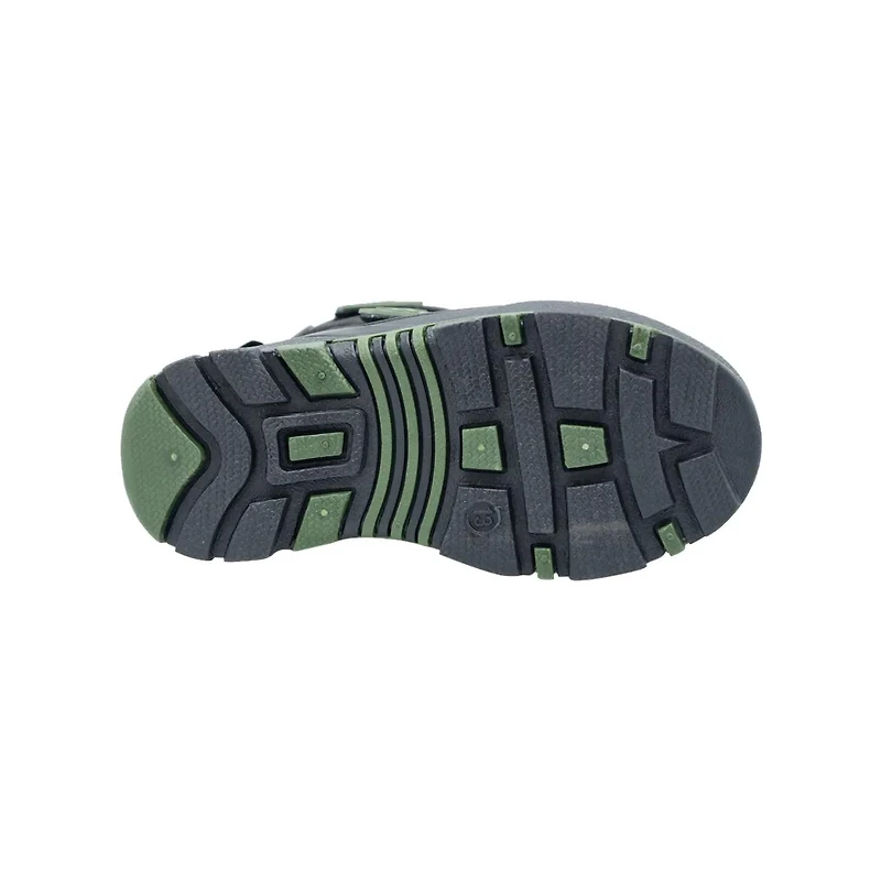 Youth Boy's Waterproof Double Velcro Pixel Winter Boot