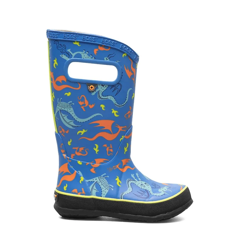 Youth Boy's Waterproof Dragon Rainboot