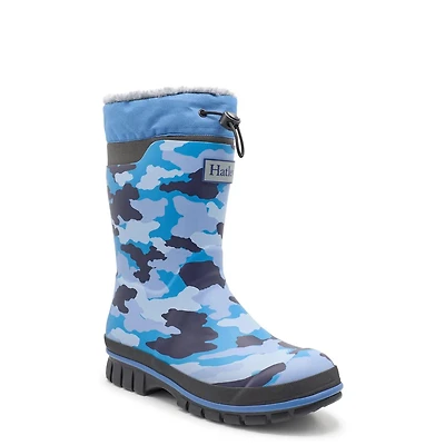 Youth Boy' s Geometry Waterproof Winter Boot