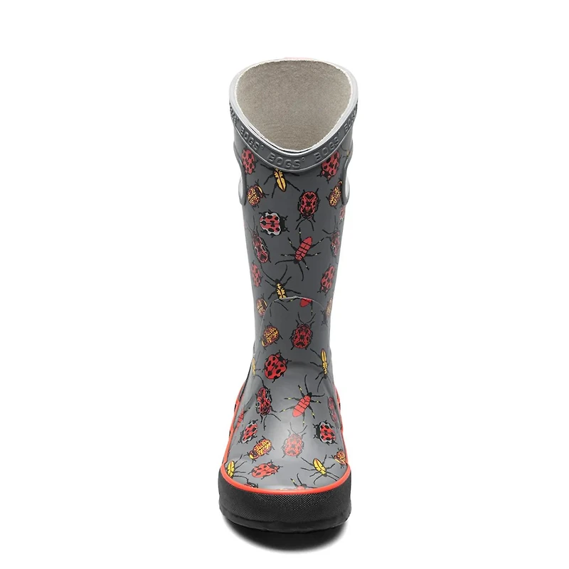Youth Boy's Waterproof Bugs Rainboots