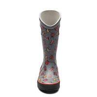 Youth Boy's Waterproof Bugs Rainboots
