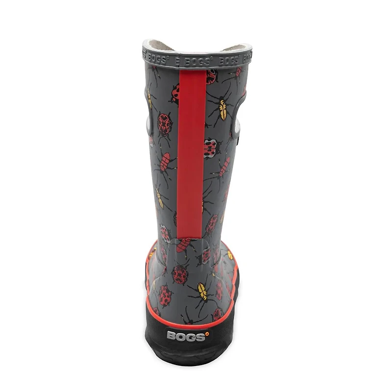 Youth Boy's Waterproof Bugs Rainboots