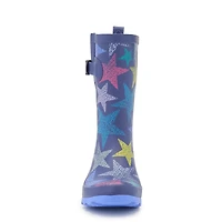 Youth Girls' Bigstarsky Waterproof Rain Boot