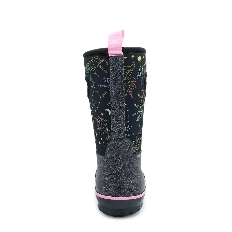 Youth Girl's Waterproof Rainbow Astro Winter Boot