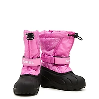 Youth Girls' Flurry Print Waterproof Winter Boot