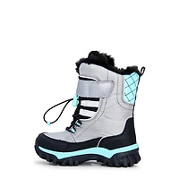 Youth Girl's Waterproof Snowboard Wide Width Winter Boot