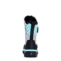 Youth Girl's Waterproof Snowboard Wide Width Winter Boot