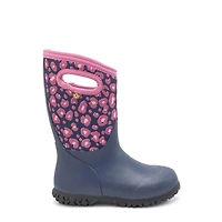 Girls Waterproof York Leopard Winter Boot