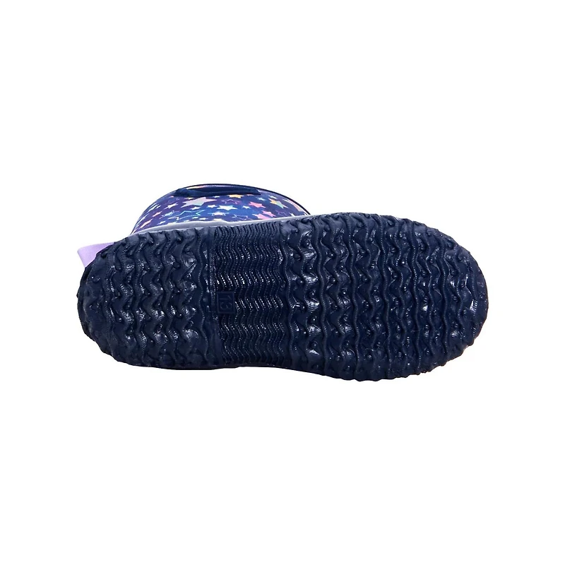 Youth Girls' Multi Stars Waterproof Winter Boots