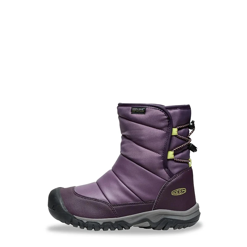 Youth Girl's Puff Rider Waterproof Boot
