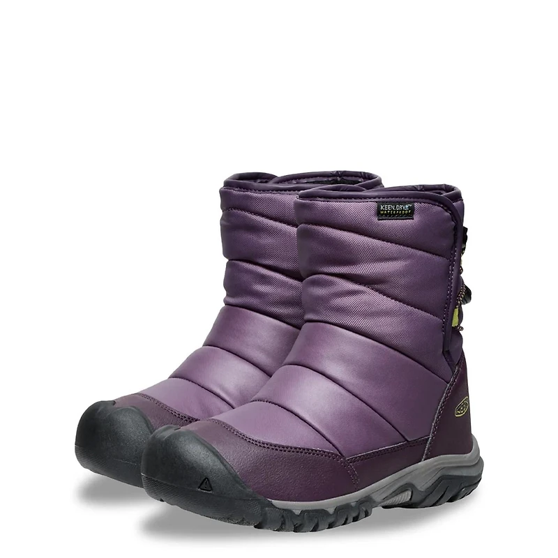Youth Girl's Puff Rider Waterproof Boot