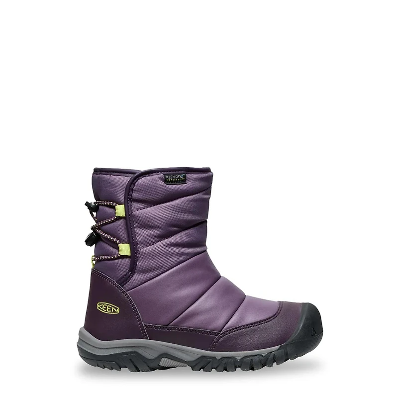 Youth Girl's Puff Rider Waterproof Boot