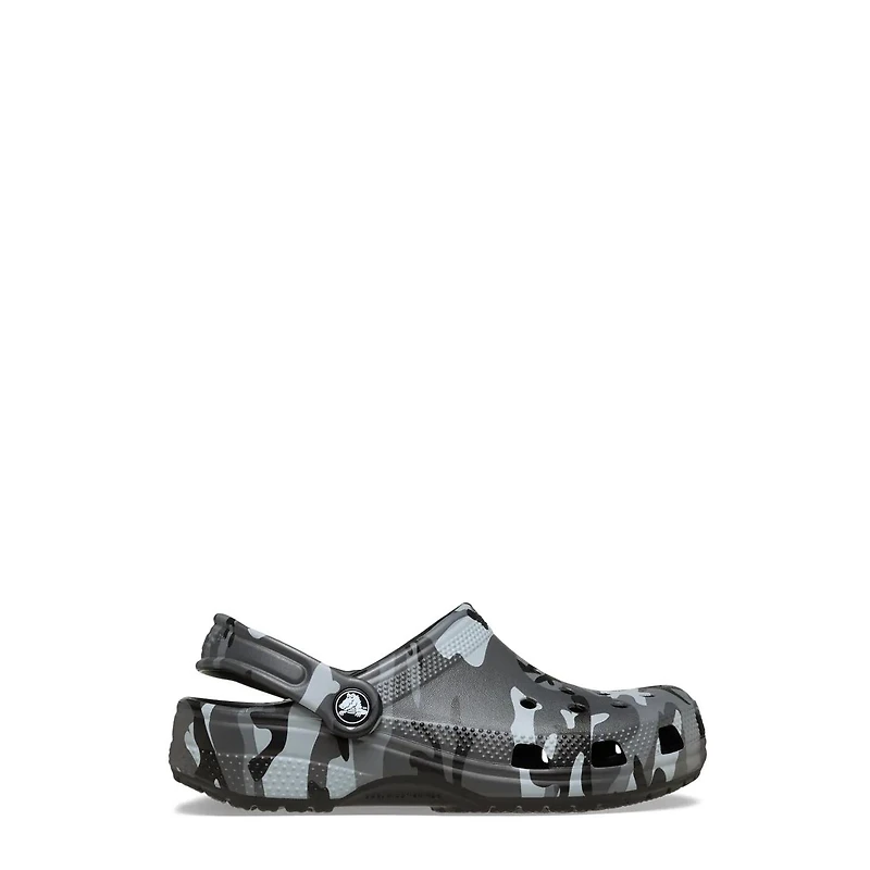 Youth Boys' Classic Camouflage Graphic Clog