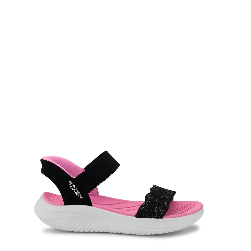 Youth Girl's Ultra Flex 3.0 Hands Free Slip-In Sandal
