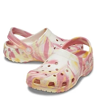 Youth Girls' Classic Glow-in-the-Dark Marbled Clog