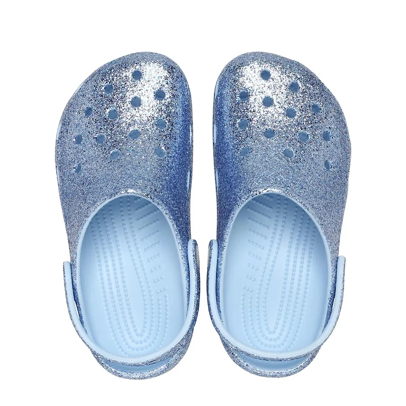 Youth Girls' Classic Glitter Clog Sandal
