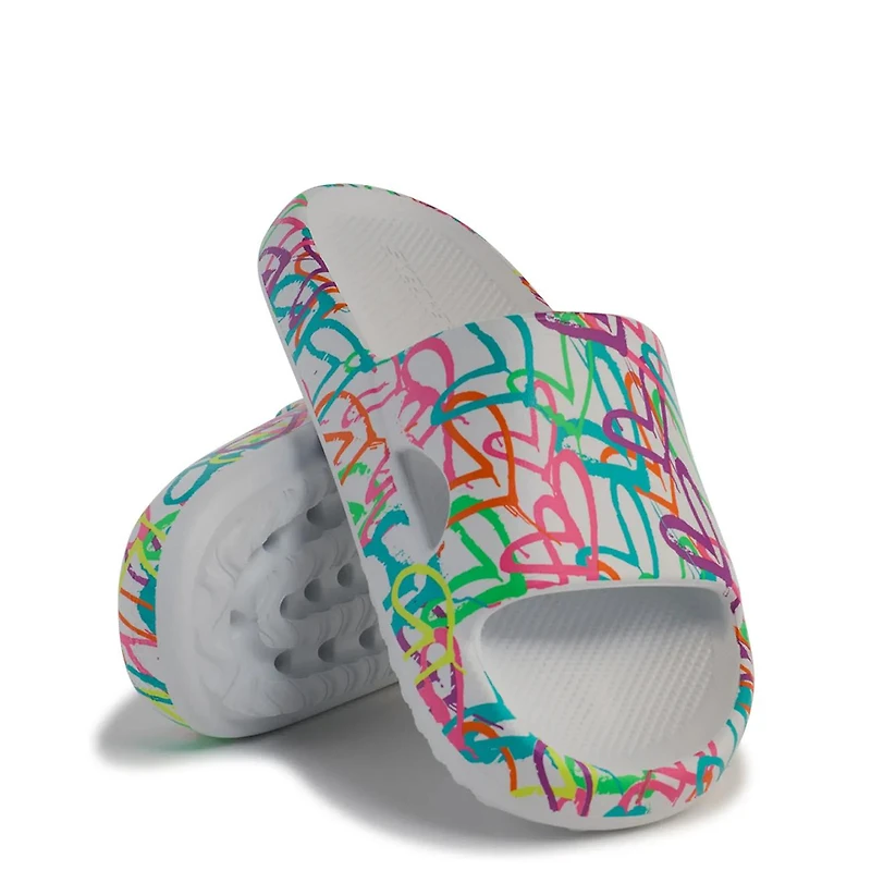 Girls' Heart Goldcrown Slide Sandal