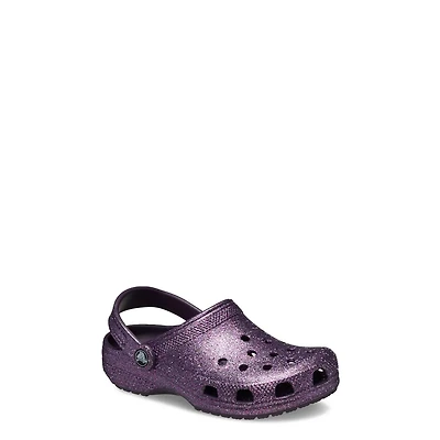 Youth Girls Classic Clog Space Glitter