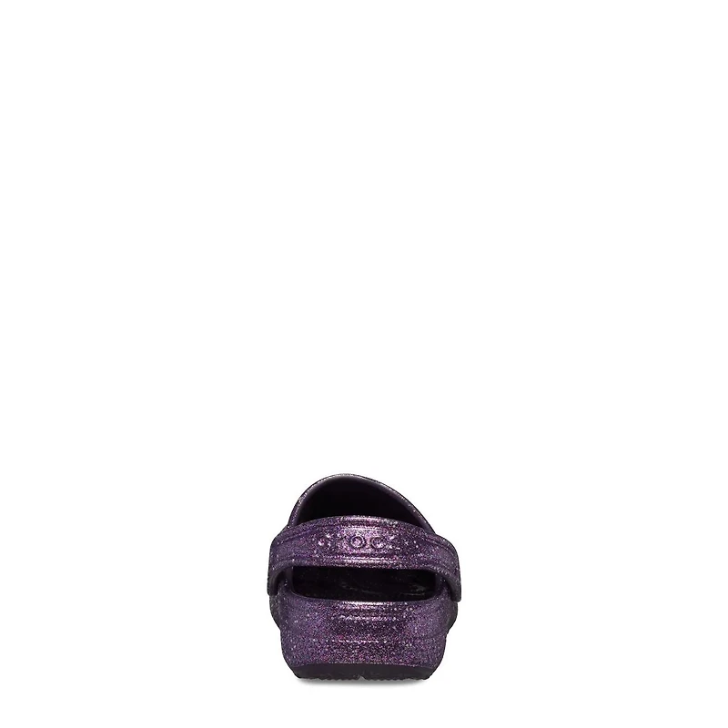 Youth Girls Classic Clog Space Glitter
