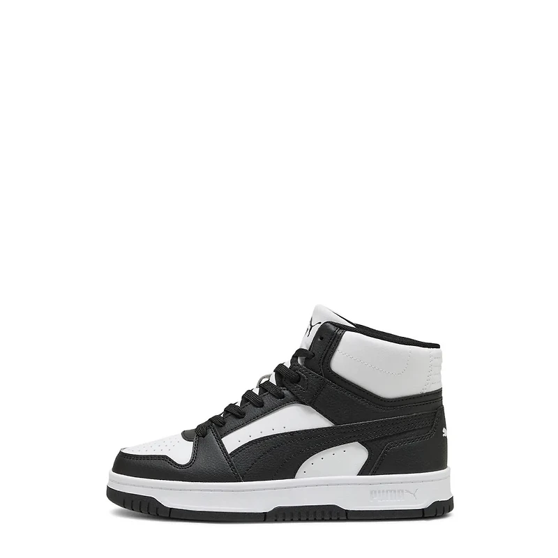 Youth Boys' Rebound Slam Mid Sneaker