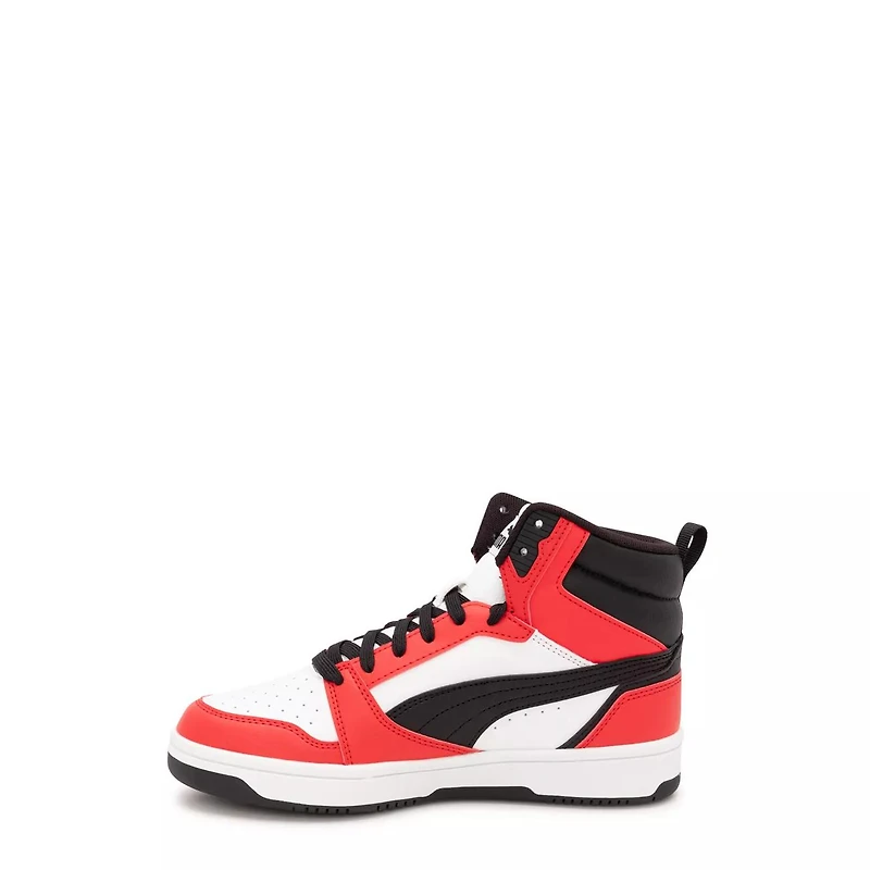 Youth Boys' Rebound V6 Mid Basketball Sneaker