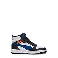 Youth Boys' Rebound V6 Mid Basketball Sneaker